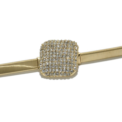Diamond-encrusted rhinestone belt wholesale