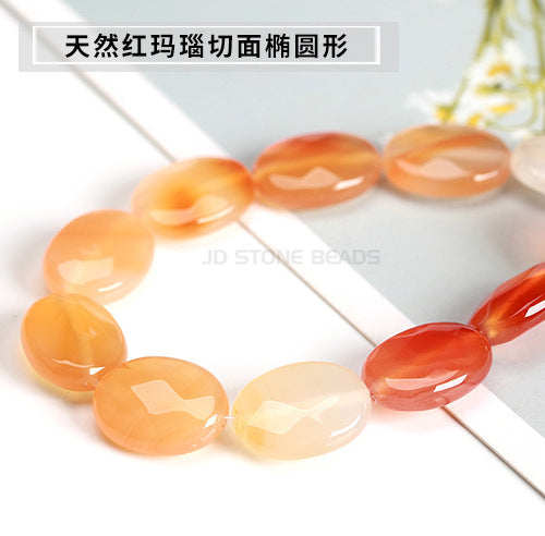Onyx cut oval loose beads