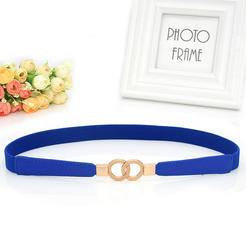 Elastic thin belt Korean version
