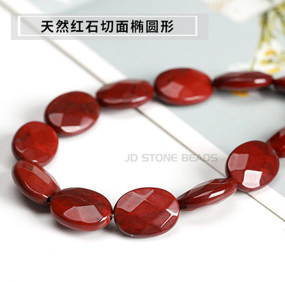 Onyx cut oval loose beads