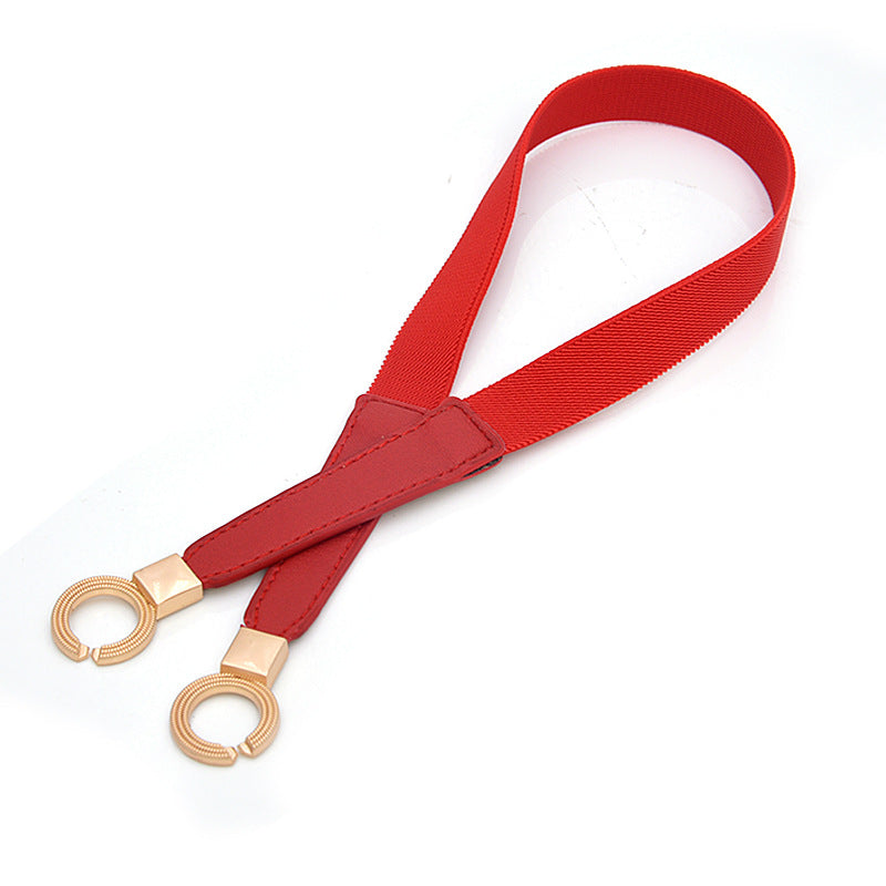 Elastic thin belt Korean version