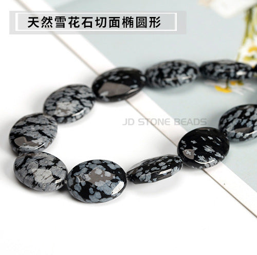 Onyx cut oval loose beads