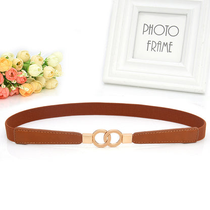 Elastic thin belt Korean version