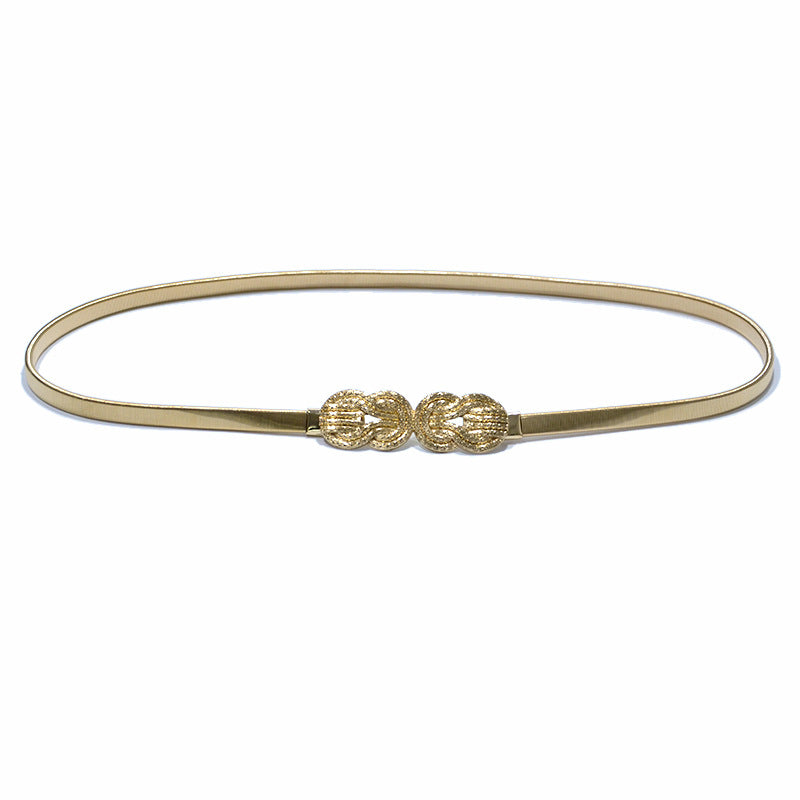 Big cloud elastic spring chain waist chain