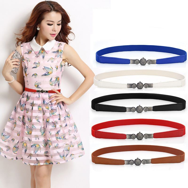 Black elastic elastic belt