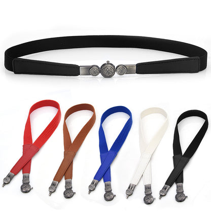 Black elastic elastic belt