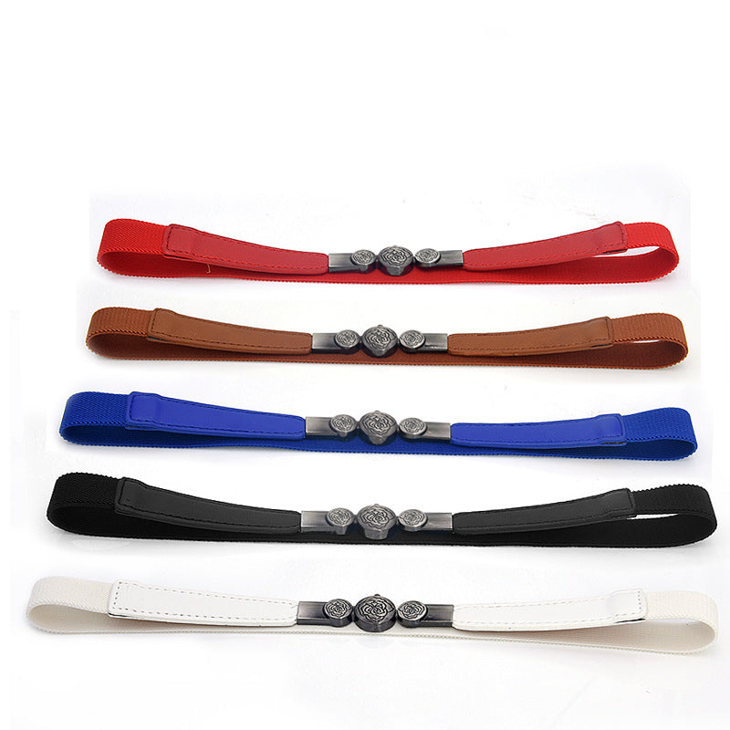 Black elastic elastic belt