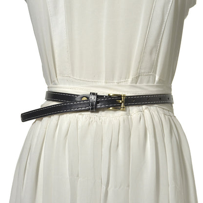 Sewing thread pin buckle thin belt
