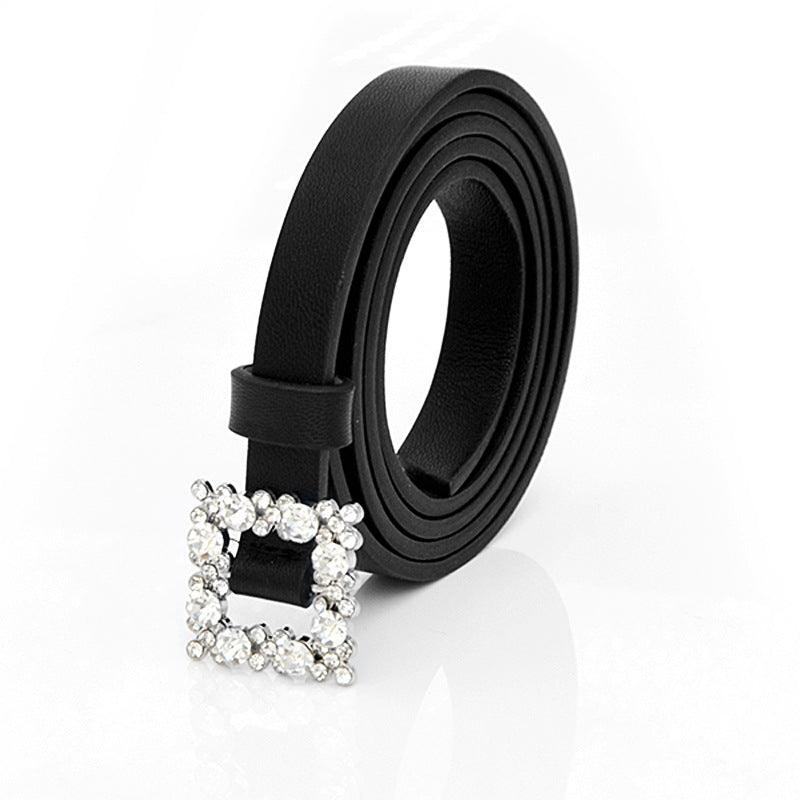Popular women's decorative thin belt