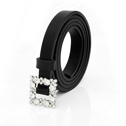 Popular women's decorative thin belt