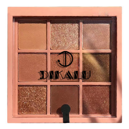 9-Color Square Eyeshadow Palette