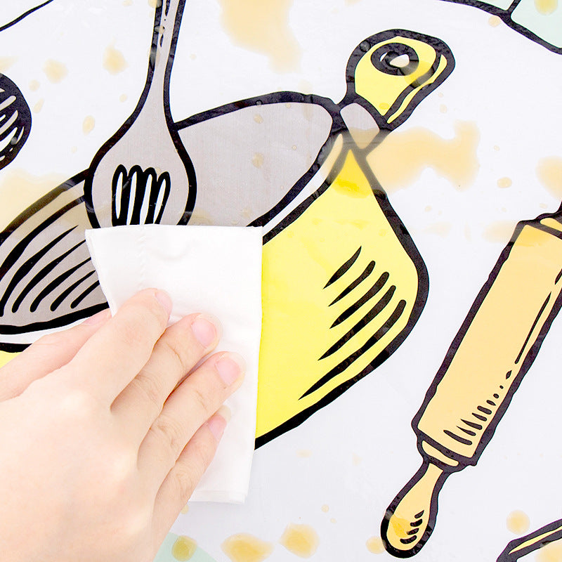 Cartoon Oil-Resistant Wall Sticker 45x75