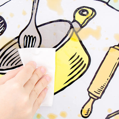 Cartoon Oil-Resistant Wall Sticker 45x75