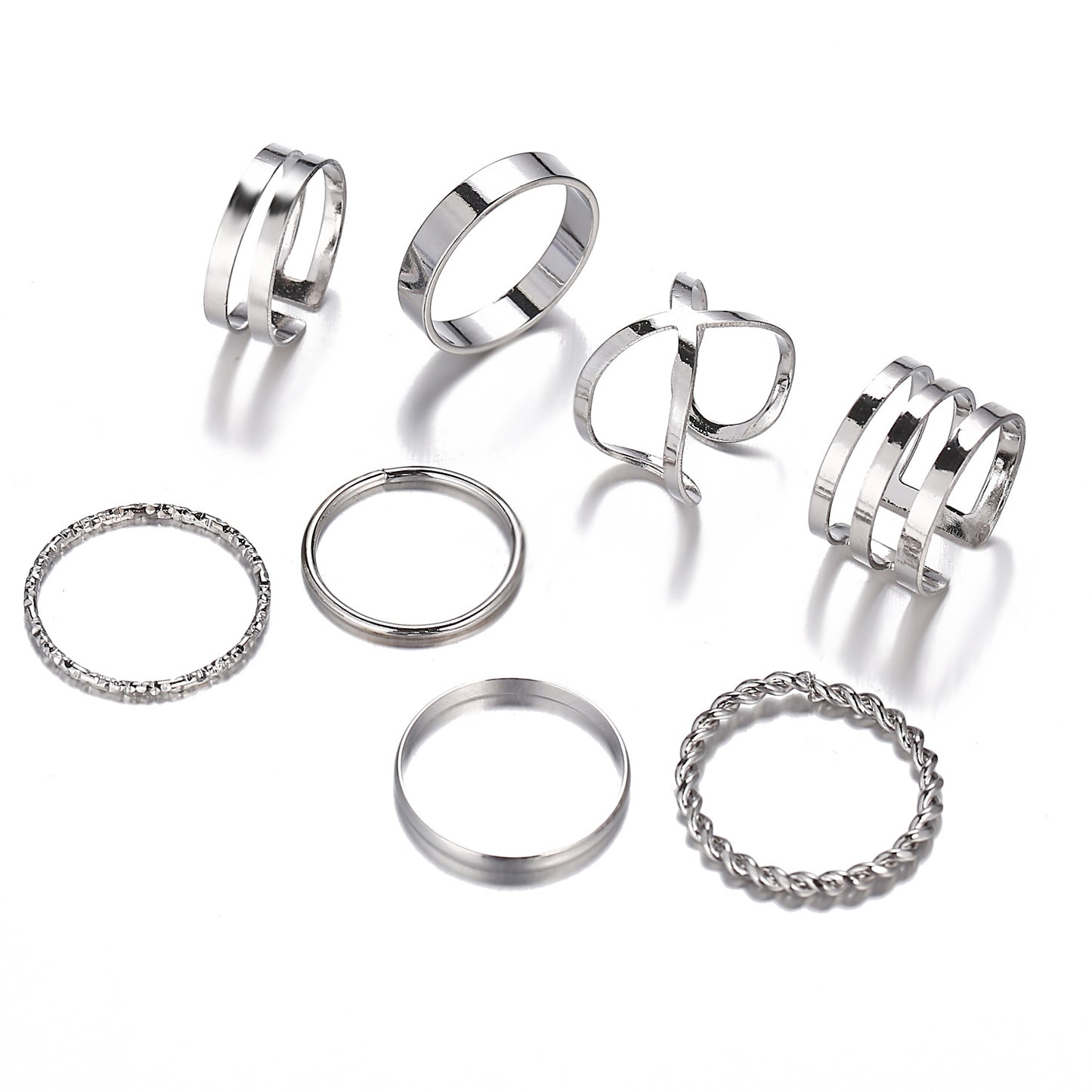 Multi-layer Twist Ring Set