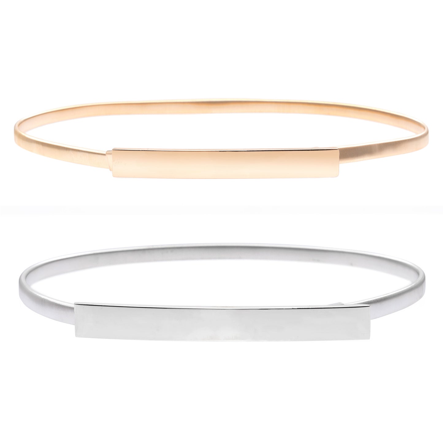 Elastic thin belt women