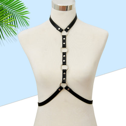 Sexy sex bondage collar belt