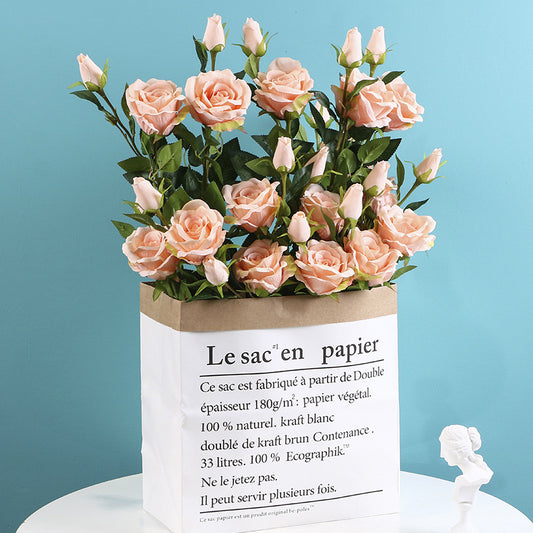 Simulation two roses