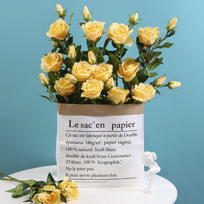 Simulation two roses
