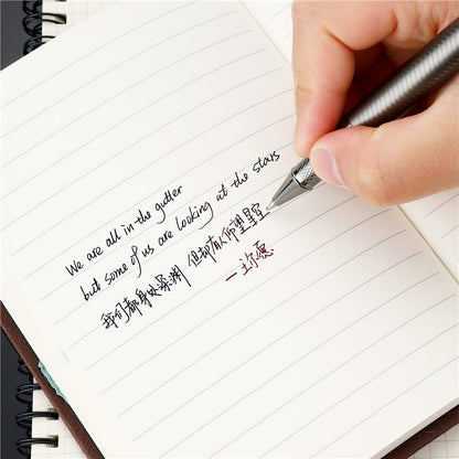 Black 0.5mm ballpoint pen/roller pen/metal signature pen