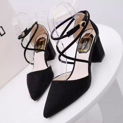 The new Korean version of pointed-toe women's shoes for spring and summer