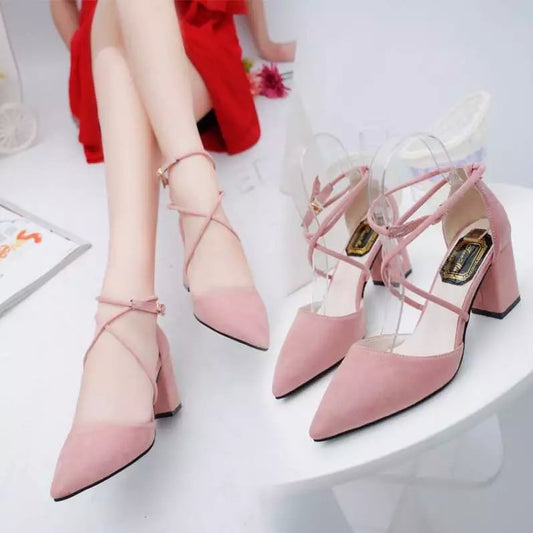 The new Korean version of pointed-toe women's shoes for spring and summer
