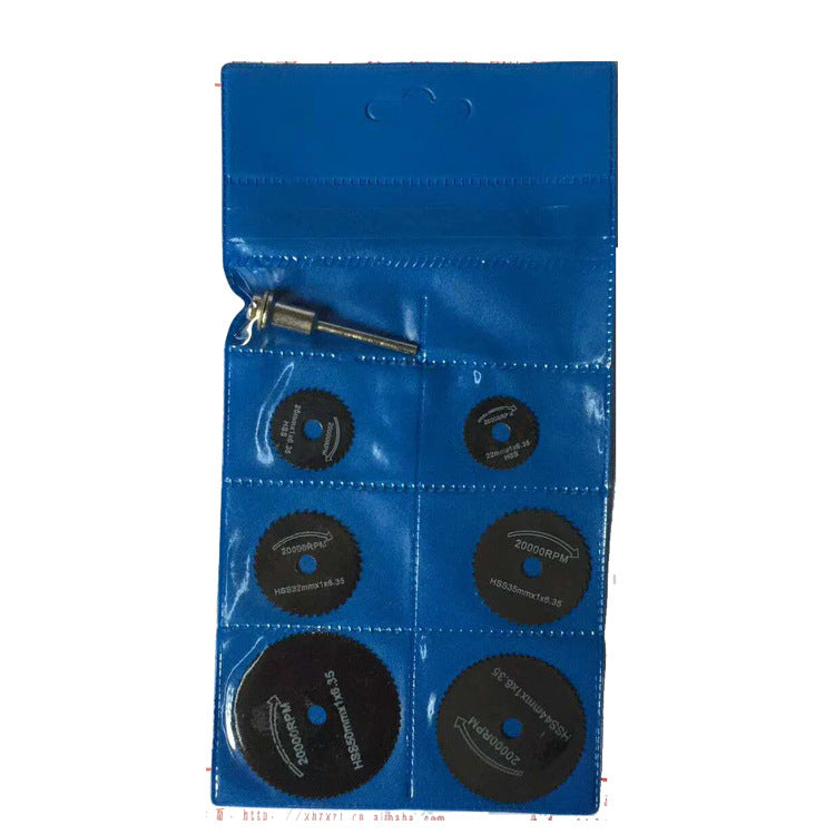 6PC Mini High-Speed Steel Saw Blade Set for Rotary Tools