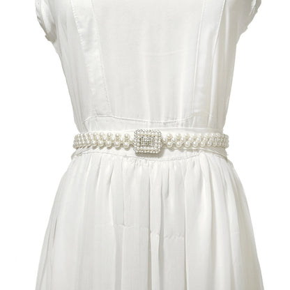 Pearl waist chain