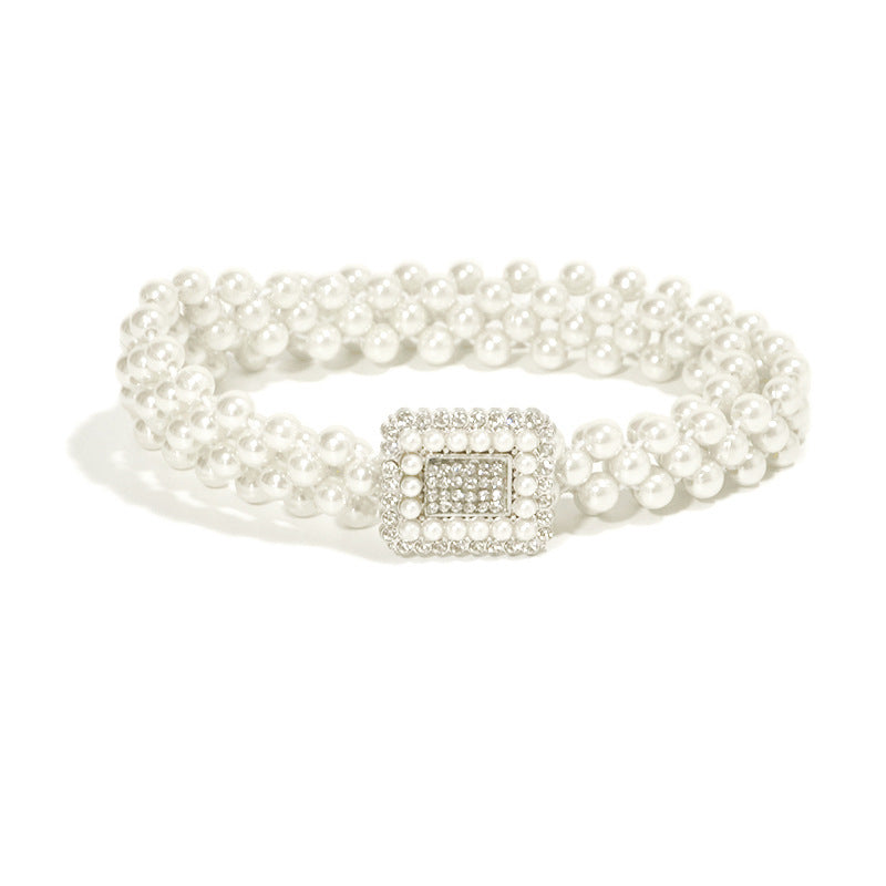 Pearl waist chain