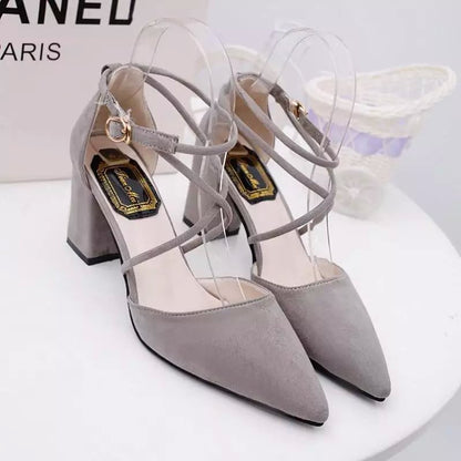 The new Korean version of pointed-toe women's shoes for spring and summer