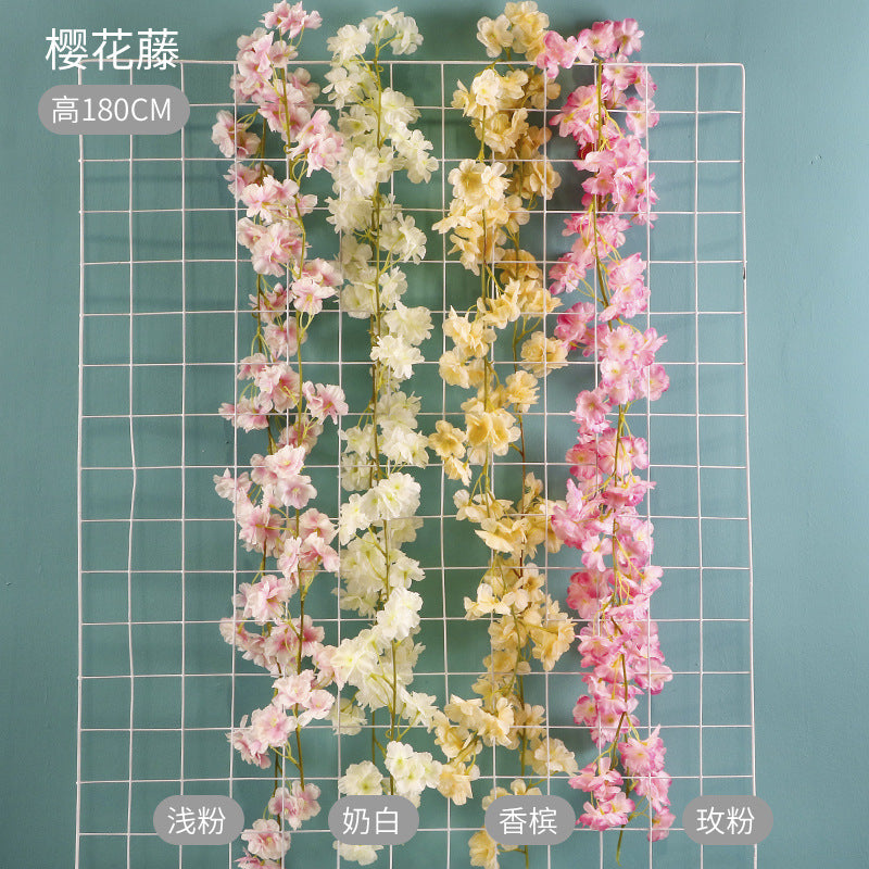 Artificial cherry blossom vine wholesale