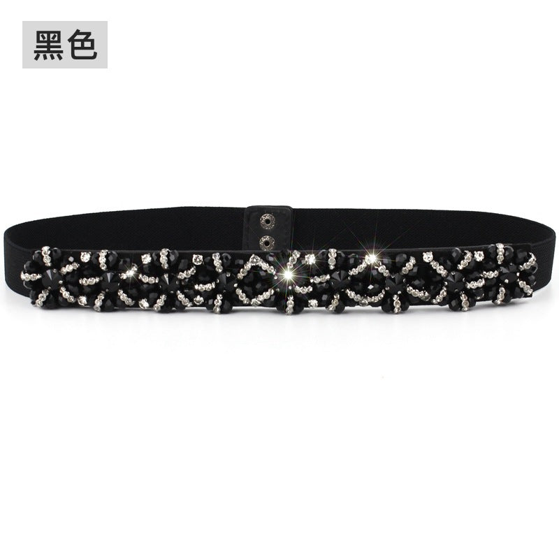 Crystal belt rhinestone purely handmade