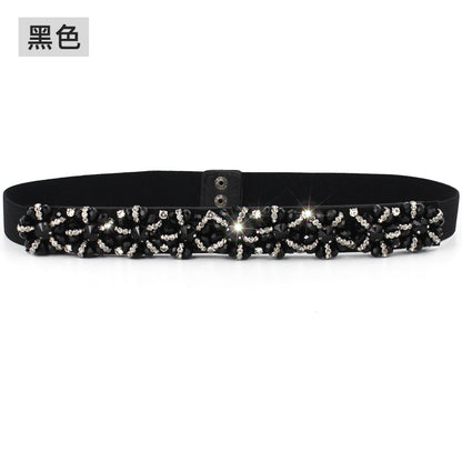 Crystal belt rhinestone purely handmade