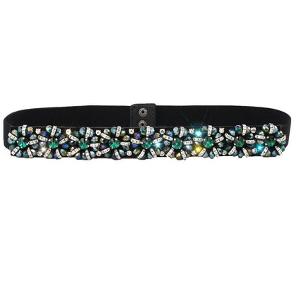 Crystal belt rhinestone purely handmade
