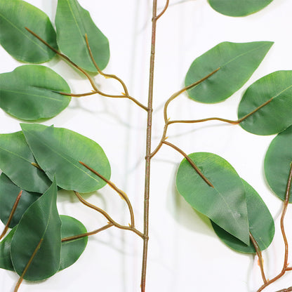 Simulation plant glued banyan leaf fake branch