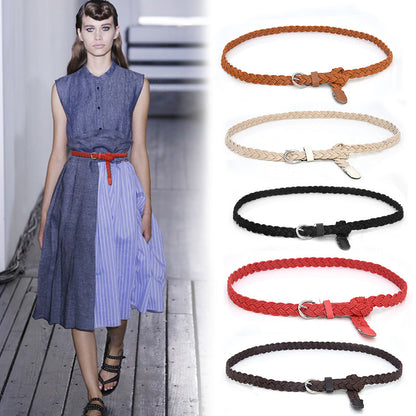 Classic vintage woven belt