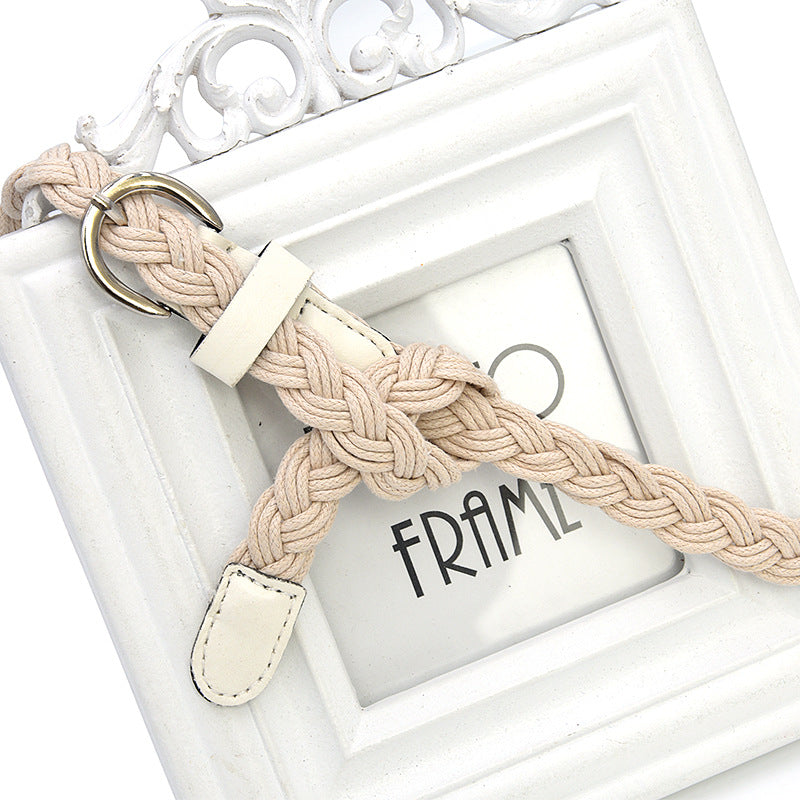 Classic vintage woven belt