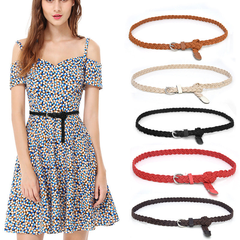 Classic vintage woven belt