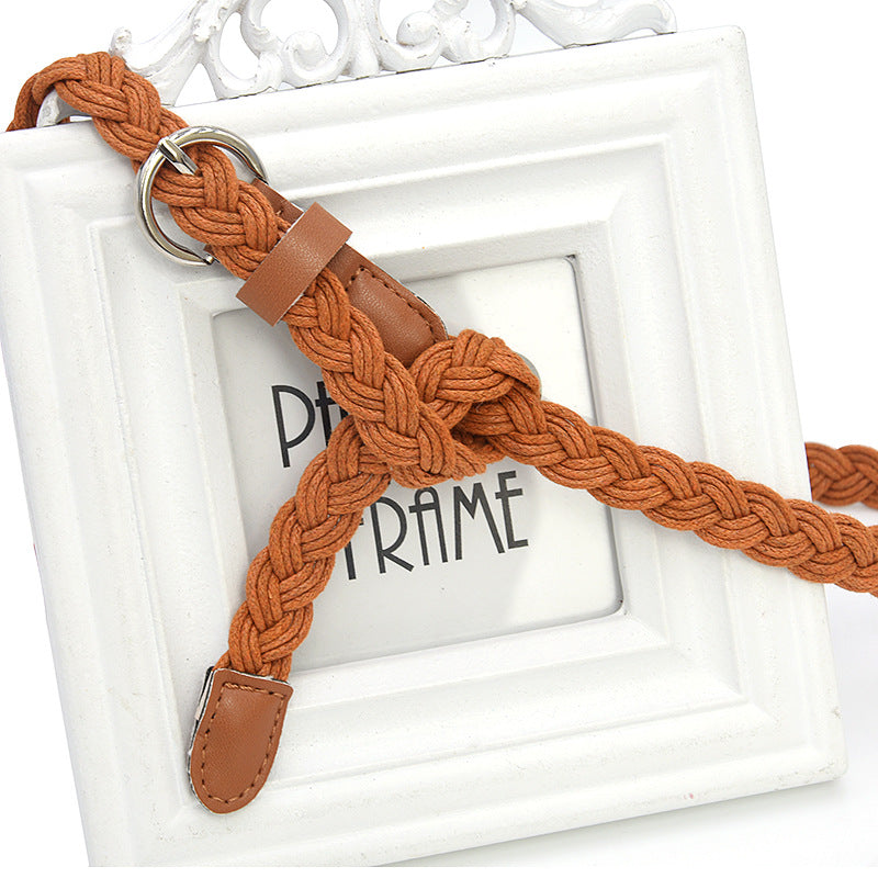 Classic vintage woven belt