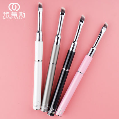 Dual-Head Portable Eyebrow Brush