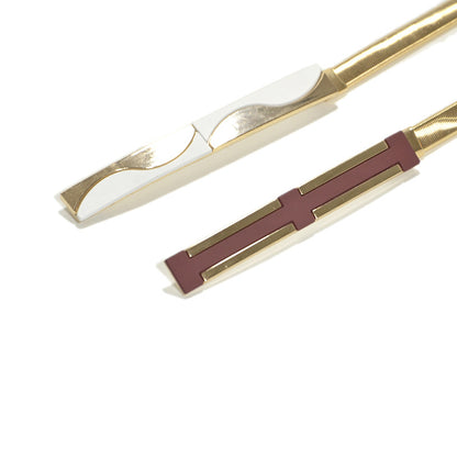 Cross paint elastic elastic chain waist chain