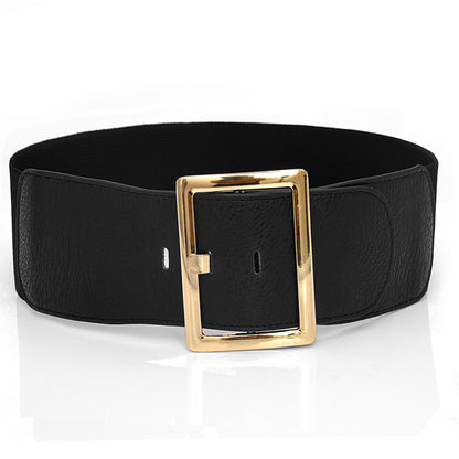 Retro style elastic waist seal