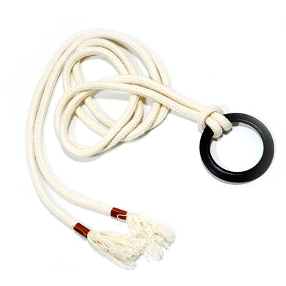 Cotton lint waist rope women's fashion