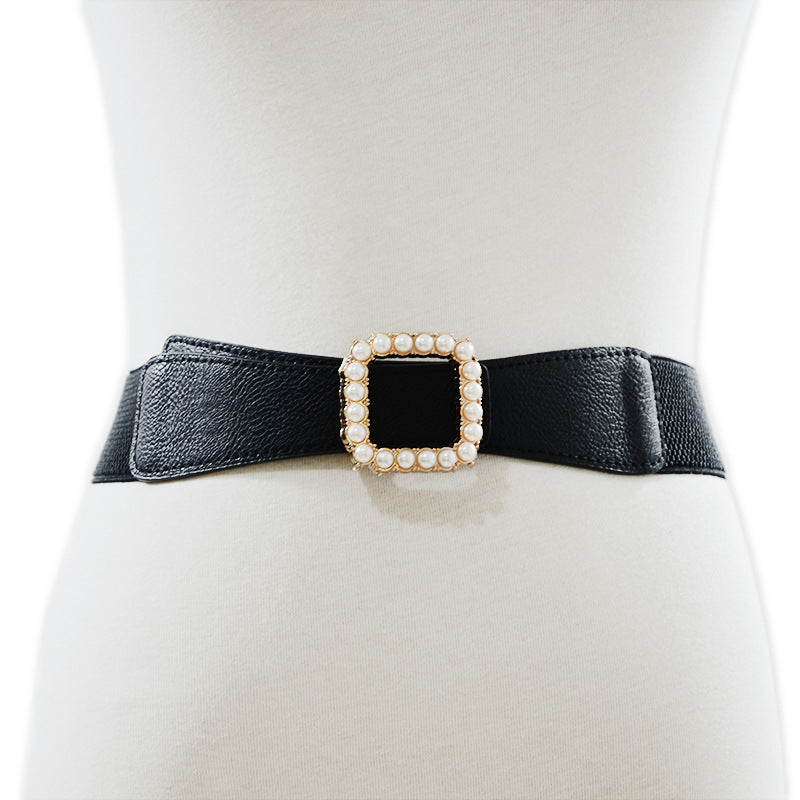 Fashion elastic waist seal women