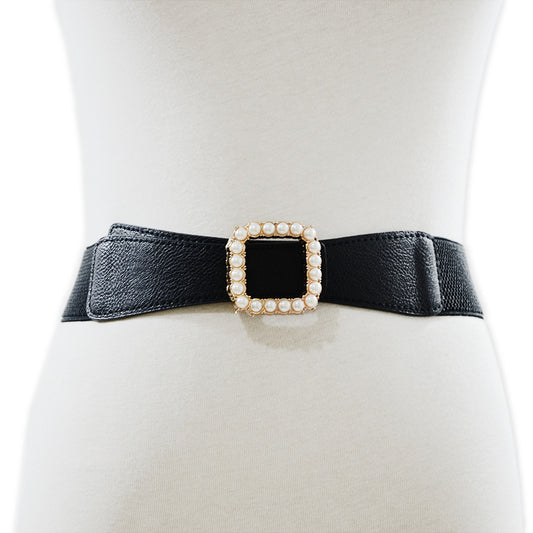 Fashion elastic waist seal women