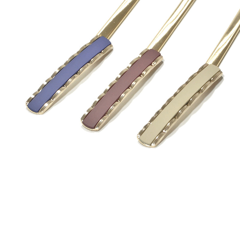 Spring metal waist chain