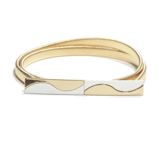 Cross paint elastic elastic chain waist chain