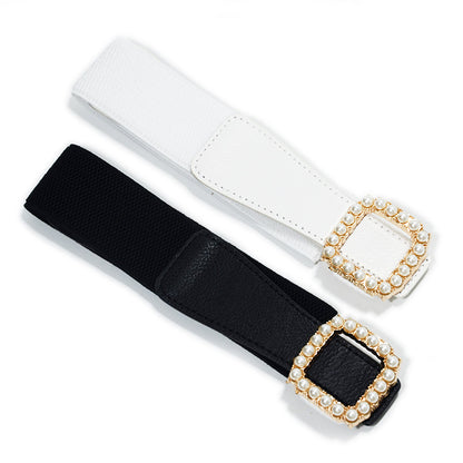 Fashion elastic waist seal women