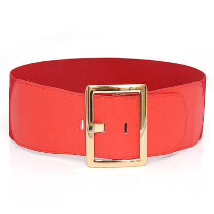 Retro style elastic waist seal