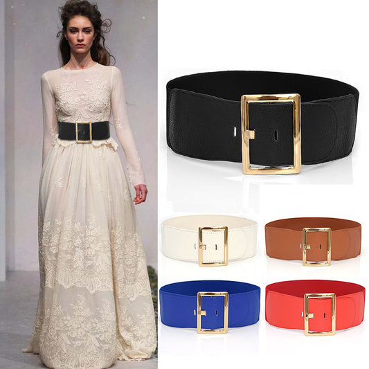 Retro style elastic waist seal