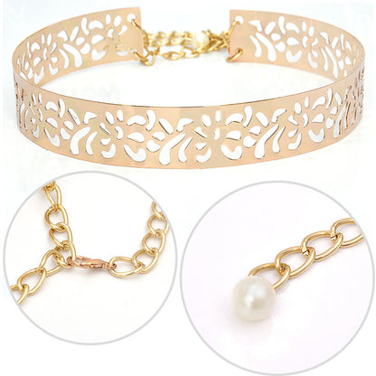 Gold high-end electroplated waist seal wholesale